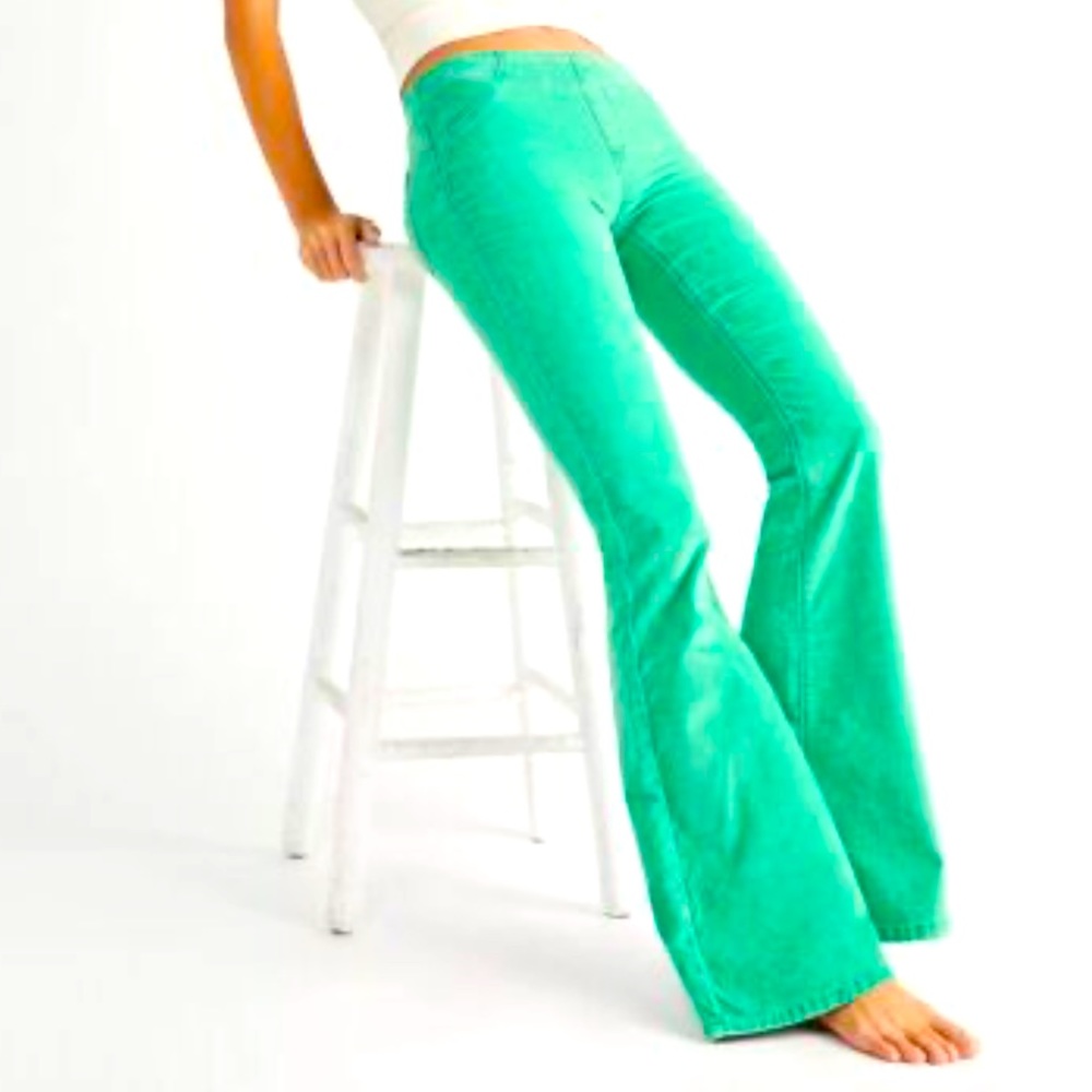 Free People Flare Pull On Corduroy Pants